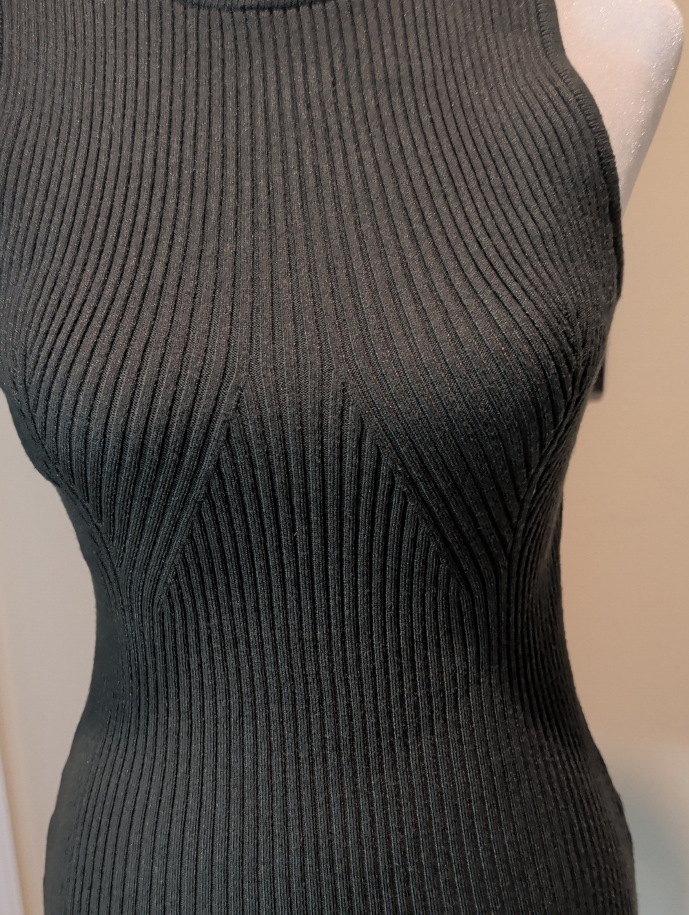 Zesica Ribbed Knit Tank - Army Green - Picture 4 of 9